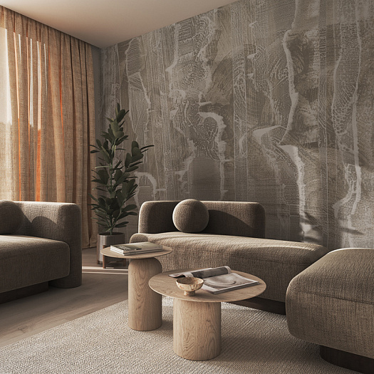 Фотообои в интерьере артикул SINESTESIA 5, CREATIVE, Factura Фотообои в интерьере артикул SINESTESIA 5, CREATIVE, Factura