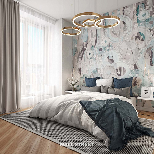 Фотообои в интерьере артикул Waves 4, WAVES, Wall street Фотообои в интерьере артикул Waves 4, WAVES, Wall street