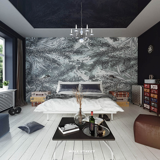 Фотообои в интерьере артикул Forest 8, ЛЕС / FOREST, Wall street